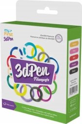 HP Wkłady Filamenty 5x 5m Filament do Długopis 3D PEN Make MyFirst PLA 1.75mm / Ciepłe kolory / FP3301AC-WC01