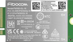 Modem HP HP 4G LTE-A Pro Cat16 WWAN