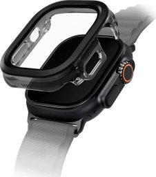 Uniq Etui UNIQ Voute do Apple Watch Ultra     49mm szkło hartowane czarny