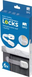 SIPO SIPO-SBS-217-ZABEZPIECZENIA SZAF SZUFLAD REGUL.6SZT