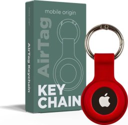 Mobile Origin Mobile Origin AirTag KeyChain, red