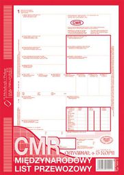 Michalczyk & Prokop D CMR-MIĘDZYN.LIST PRZEWOZ. 800-3 DRUK - 800-3 K
