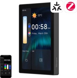 Sonoff Panel sterowania WiFi/Bluetooth/ZigBee Matter SONOFF NSPanel Pro 120 (czarny)