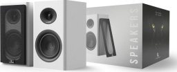 Głośniki komputerowe Fenda Głośniki do komputera bluetooth Laudberg XS1W 2.0 Białe 80W pilot HDMI ARC USB DAC