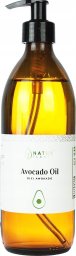Natur Planet Avocado Oil Olej z awokado rafinowany w szklanej butelce z pompką 500ml