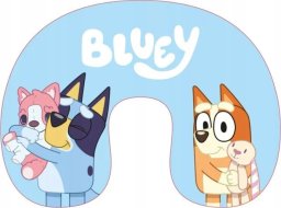 aymax Zagłówek poduszka podróżna dla dzieci rogal na szyję pod głowę BLUEY