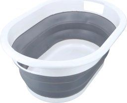 EMKL Miska na PRANIE SKŁADANA silikonowa kosz 30l z UCHWYTAMI duża WANIENKA