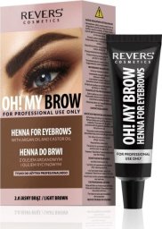 Revers REVERS Oh! My Brow Henna kremowa do brwi - jasny brąz