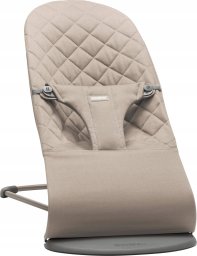 BabyBjorn BABYBJORN bouncer BLISS Woven Classic Quilt, sand grey, 006217