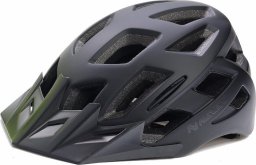 Nexelo KASK ROWEROWY UNISEX REGULOWANY KASK IN-MOLD Z DASZKIEM NA ROWER 58-61 CM