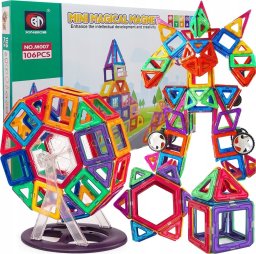 NoboKids Klocki Magnetyczne Konstrukcyjne Duże Panele 3D