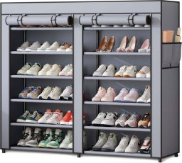 Massido Szafa tekstylna na buty Massido MS-805 grafitowa