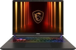 Laptop MSI Vector 16 HX AI A2XWHG-256PL Core Ultra 7 255HX / 64 GB / 2 TB / RTX 5070 Ti / 240 Hz / Windows 11 Home