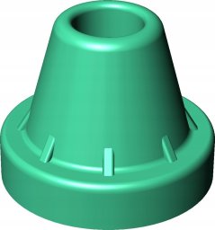 TYNOR NASADKA 13 mm KOŃCÓWKA POD LASKĘ REHABILITACYJNĄ