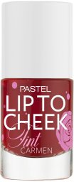 Pastel PASTEL Lip To Cheek Tint do ust i policzków nr 01 Carmen 1szt