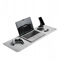 Podkładka Ram mounts Deltahub - Minimalistic Desk Pad - Podkładka Ochronna na Biurko Jasnoszary M