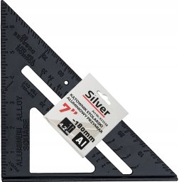 Falon-Tech KĄTOWNIK STOLARSKI UNIWERSALNY PRZYMIAR 7 180mm ALUMINIOWY