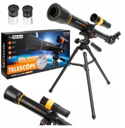 Teleskop Coil Teleskop Astronomiczny Edukacyjny Luneta Obserwacyjna Statyw Dla Dzieci