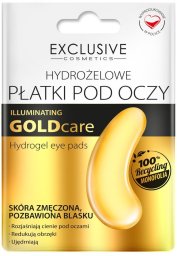 Świt EXCLUSIVE COSMETICS Goldcare Illuminating Płatki hydrożelowe pod oczy Złote 1 para