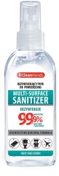 Świt CLEANHANDS Multi-Surface Sanitizer Antybakteryjny spray do dezynfekcji powierzchni 100 ml