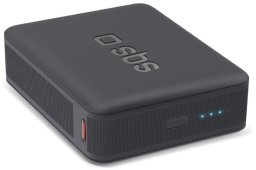 Powerbank SBS Mobile SBS TEBB10000HDPD20K bank mocy Litowo-polimerowy (LiPo) 10000 mAh Czarny