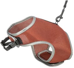 Trixie Trixie Soft harness cat, with lead, 24–42 cm, 1.20 m, rust
