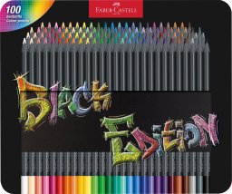 Faber-Castell Faber-Castell 116490 ołówek kolorowy Różne kolory 100 szt.