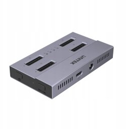 Stacja dokująca Unitek USB4 4-kieszeniowa stacja dokująca/ klonująca M.2 SSD