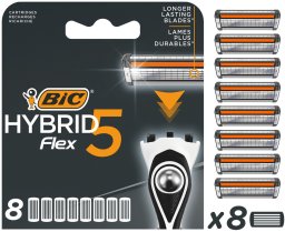 Bic Bic Hybrid flex 5 wkłady do maszynki-blister 1op.8szt