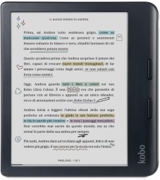 Czytnik Kobo Libra Colour czarny + Stylus 2 (N428-KU-BK-K-BU)