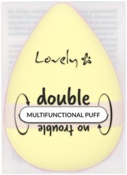 Lovely Lovely Double No Trouble Multifunctional Puff Wielofunkcyjny puszek do produktów sypkich i kremowych