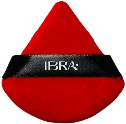 Ibra Ibra Puszek do pudru trójkątny czerwony