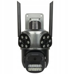 Kamera IP Inne KAMERA IP OBROTOWA ZEWNĘTRZNA ICSEE-W92SD-3 Wi-Fi Full-Color PANORAMICZNA 3 X 3 Mpx 3 X 3.6 mm