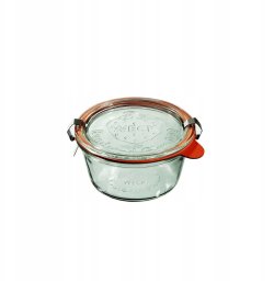 Weck Słoik Mold 290 ml (6 szt), pokrywka, uszko, zapięcie x2