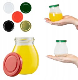 Bimberek SŁOIK MAJO 245ML Z ZAKRĘTKĄ MIÓD DŻEM KONFITURY