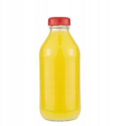Bimberek Butelka na sok soczek syrop 330ml + WIECZKO