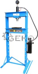 Geko #Prasa hydrauliczna 20T z manometrem i dwustopniową pompą (1)