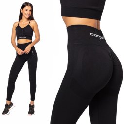 Carpatree DAMSKIE LEGGINSY SPORTOWE CARPATREE ALLURE NA SIŁOWNIĘ MODNE R XS