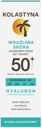 KOLASTYNA OPALANIE KOLASTYNA Krem ochronny do twarzy - Wrażliwa Skóra SPF50+  50ml