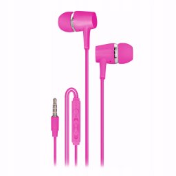 Słuchawki Setty wired earphones SPD-J-26 pink