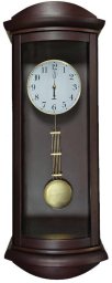 JVD Zegar ścienny JVD NR24020.23 drewniany z kurantaki 68 cm .