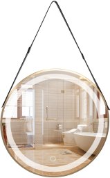 Tutumi LUSTRO ŚCIENNE LED Z PASKIEM 60cm YH-3339