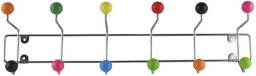 Goodhome Wieszak na ubrania na ścianę SATURNUS COLORS, 53,5 cm