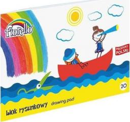 Fiorello Blok rysunkowy A4 20k biały 