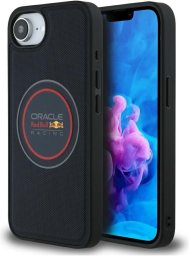Red Bull Etui Red Bull Meshed Logo and Red Ring   MagSafe do iPhone 16e granatowy