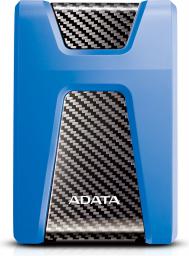 Dysk zewnętrzny HDD ADATA HD650 1TB Czarno-niebieski (AHD650-1TU31-CBL)