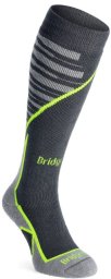 Bridgedale Skarpety narciarskie Ski MW Plus - gunmetal/stone 48+