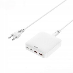 Ładowarka Remax ŁAD SIEC PODRÓŻNA REMAX DONGFENG 65W RP-U183 GaN PD QC 2xUSB-C/2xUSB WHITE