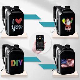 Elior DH Style Led Backpack świecący plecak z ekranem LE