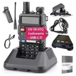 Krótkofalówka Baofeng UV-5R HTQ USB-C